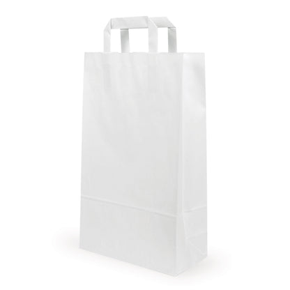 Papier Tragetasche Weiss
