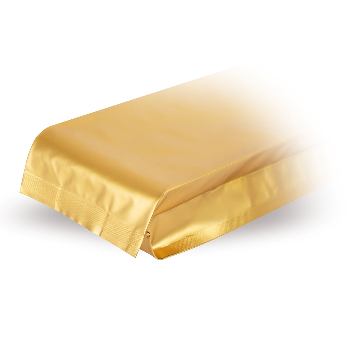 Seitenfaltenbeutel Gold mit Aromaschutzventil Detail 3