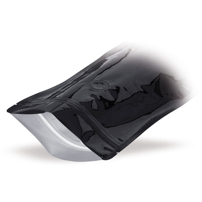 Stand Up Pouches Black with Aroma Protection Valve Detail 3