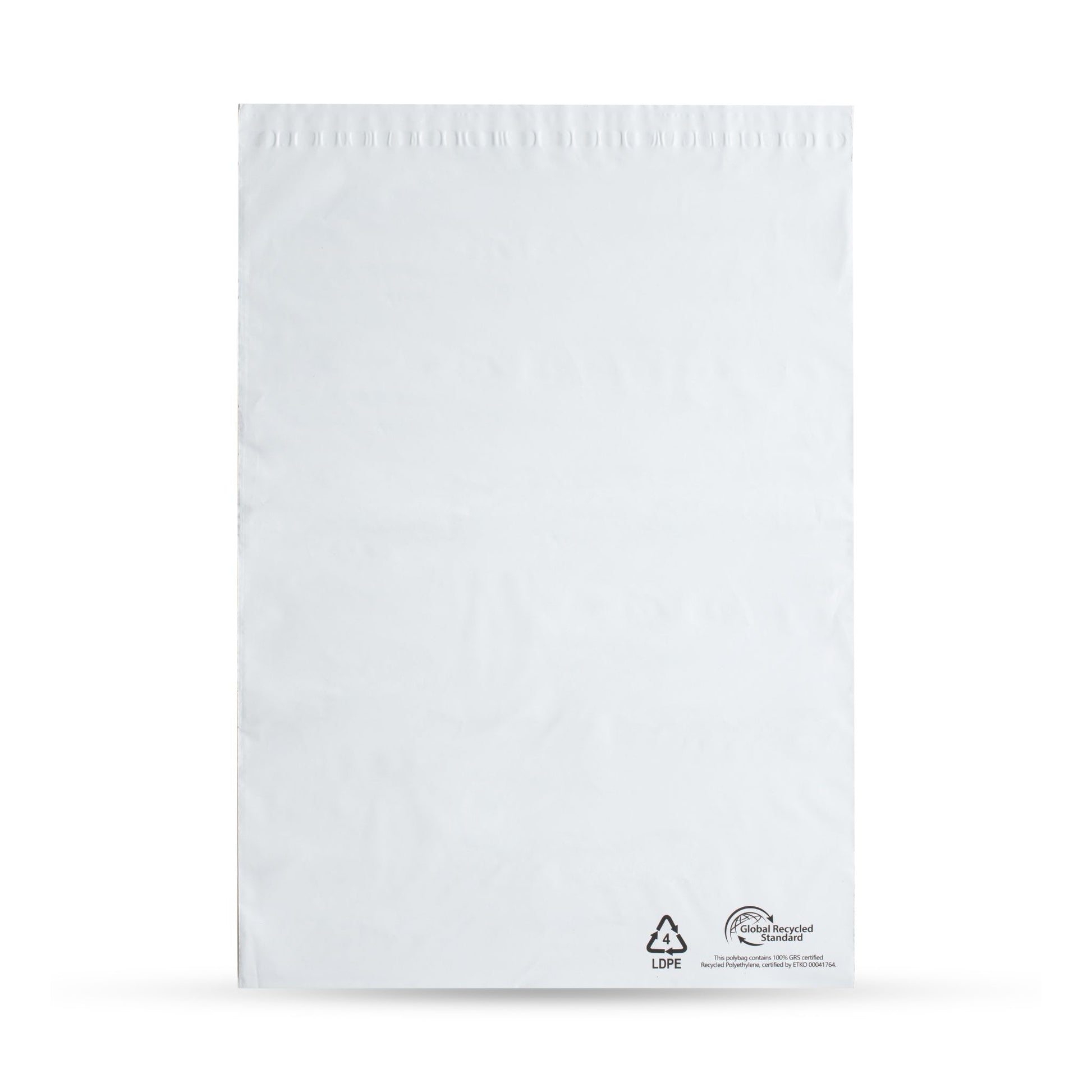 Versandtasche 100 % recyceltes Polyethylen, Global Recycled Standard zertifiziert (GRS)