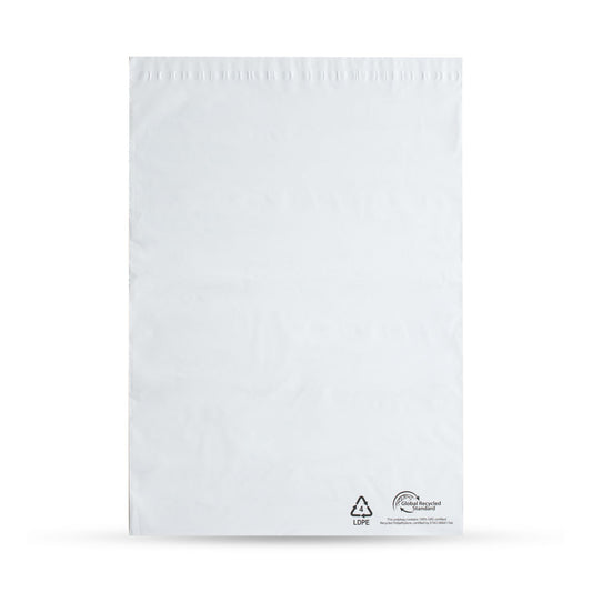 Versandtasche 100 % recyceltes Polyethylen, Global Recycled Standard zertifiziert (GRS)